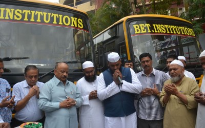 INAUGURATION OF BUSES – 19/7/2016
