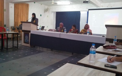 KNOWLEDGE SHARING LECTURE BY MRS SALMA FAHEEM IAS – 20/8/2016