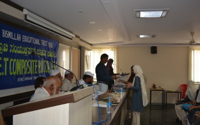 II PUC Annual hall tickets distribution – 7/3/2017