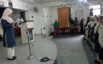 A TALK ON “AWARENESS ON CLEANLINESS” – 5/7/2017