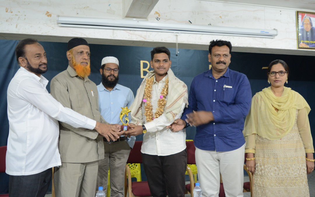 FELICITATION FOR SSLC TOPPER – 29/6/18