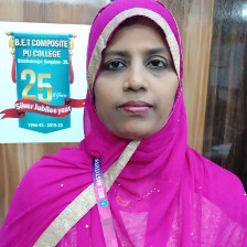Mrs.Shabana Taj(B.com,DCPA)