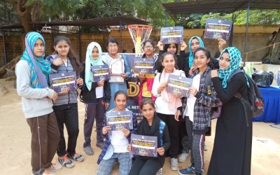 BET Sufia High School participated in udaan youth netball championship