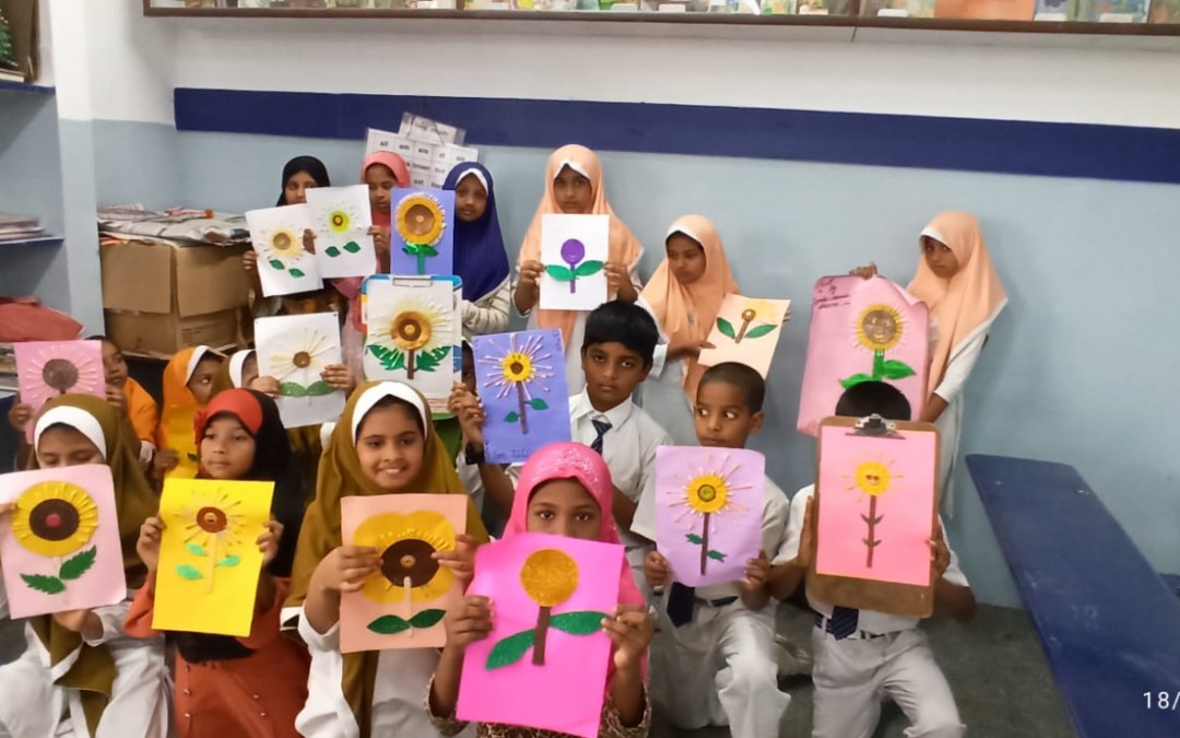 SUPW – Class Activity in Primary school