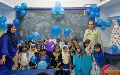 Class Activity – Blue Colour Day Celebrations / BET Kindergarden Bismillahnagar