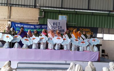 Investiture ceremony conducted at BET sufia high school Dr.HK Sudha., Principal of Al Ameen – Cheif guest