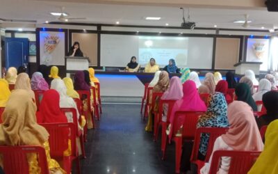 Careers guidance and counselling session for I and II PUC science students by Dr Arshiya