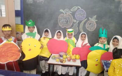 Class Activity on Fruit Day