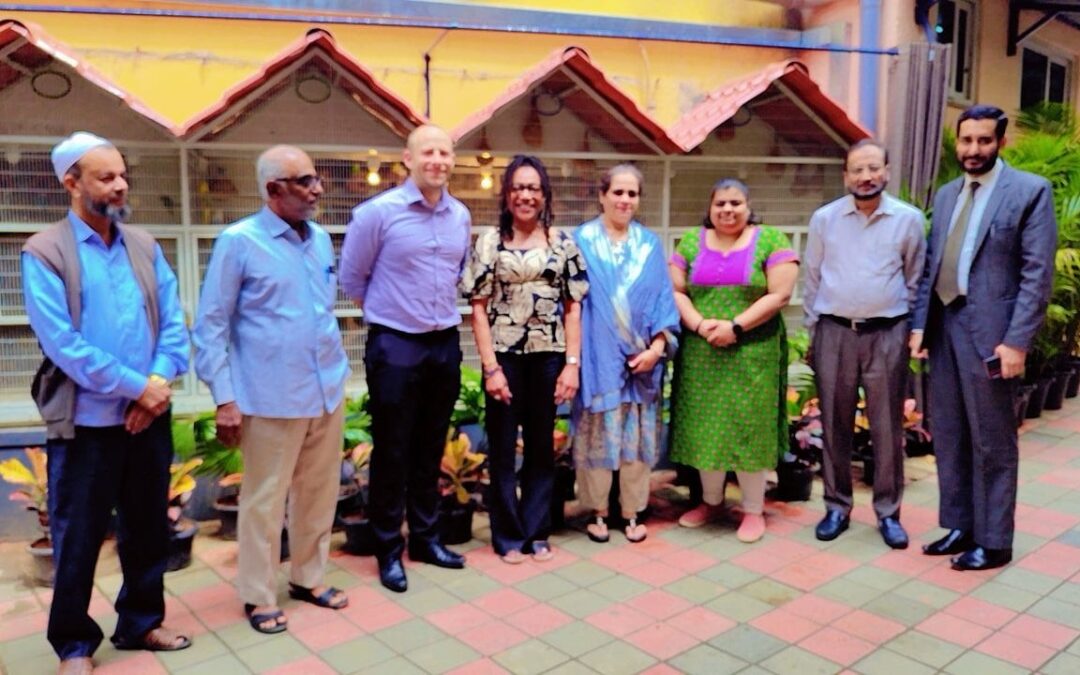 Visit by Mr. Keith Smithard , Head teacher of Aboyne Lodge JMI school and Mrs. Gloria Barnet from UK to Nusrsery school